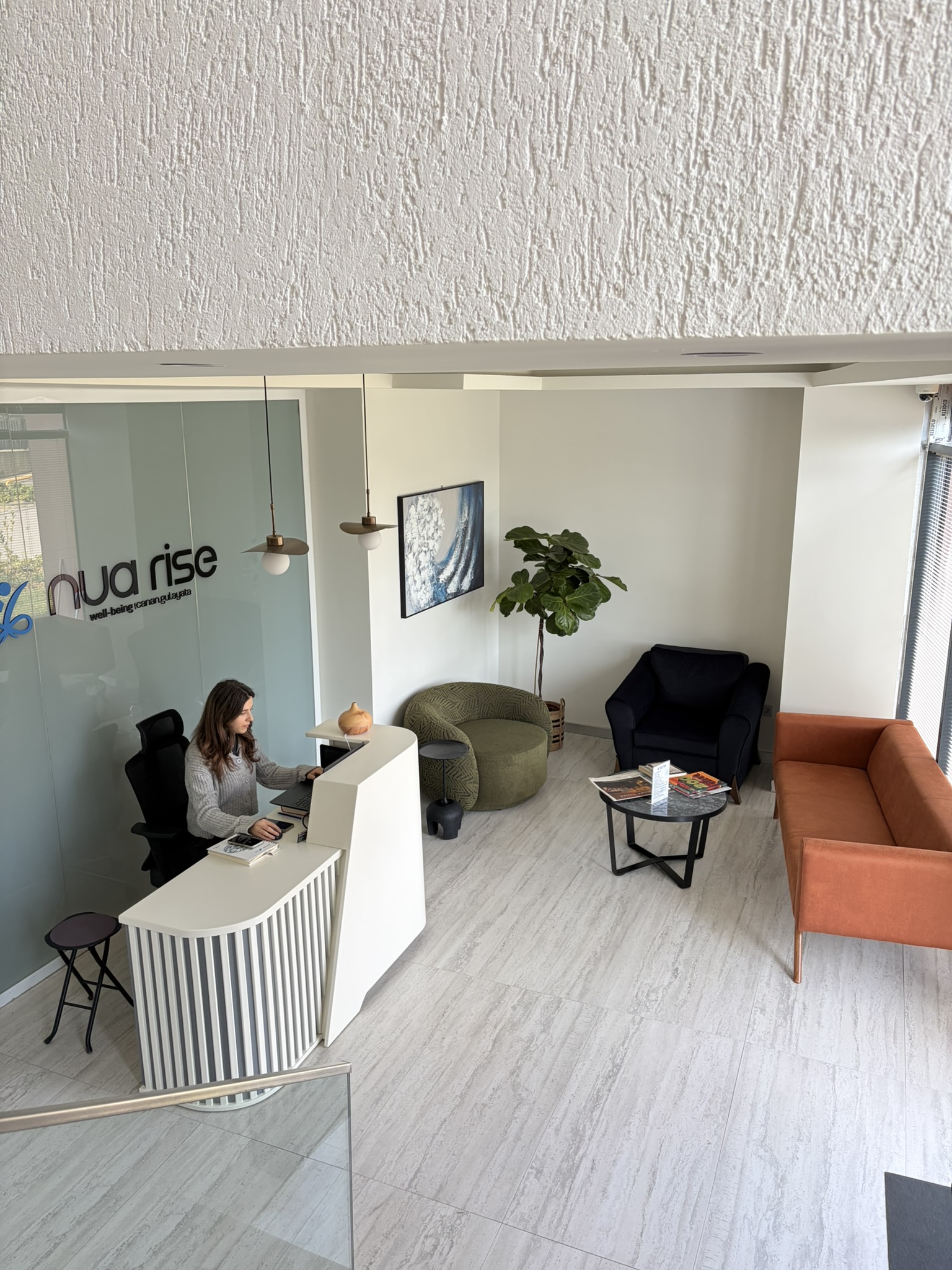 Nua Rise Ormanköy resepsiyonu